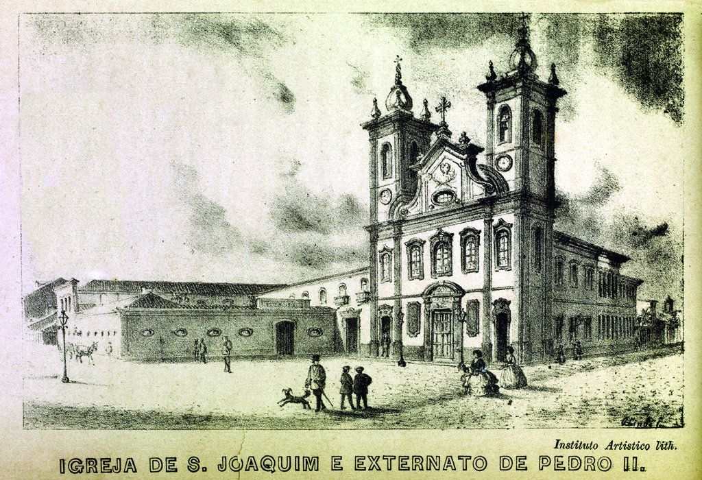 Igreja de S. Joaquim e Externato de Pedro II