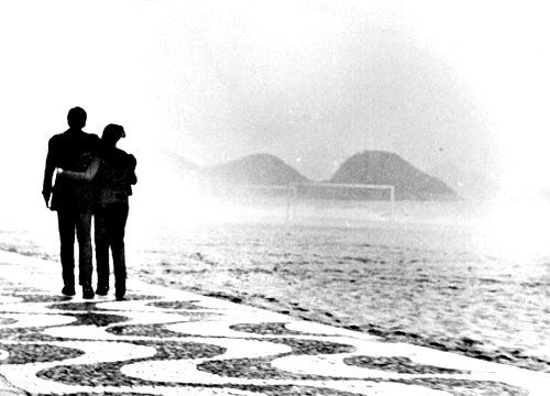 Calçada da praia de Copacabana