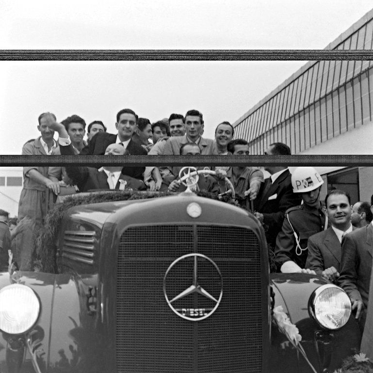 Fábrica de caminhões da Mercedes Benz