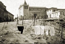 Largo da Sé e Igreja de São Sebastião antes do início das obras de demolição