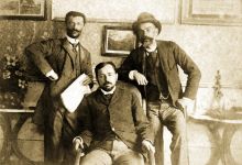 Leopoldo Teixeira Leite, José Cesário Miranda Ribeiro e João Batista de Castro