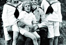 Retrato de Marc Ferrez com seus netos