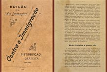 Oresti Ristori - panfleto Contra a imigração