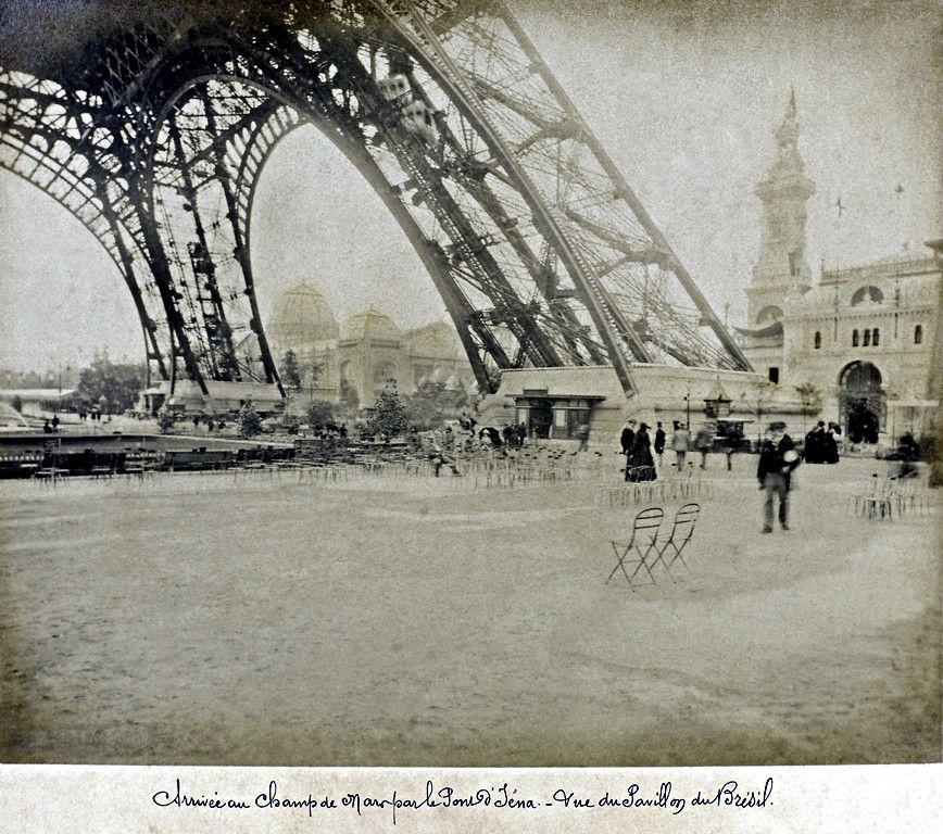Vista do Pavilhão do Brasil - Exposição Universal de Paris