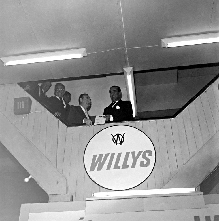 O presidente visita Willys
