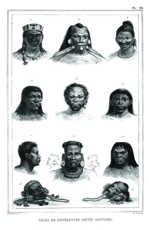 Representações de diferentes tribos
