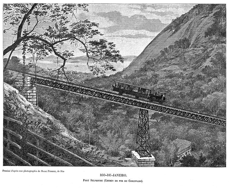 Rio de Janeiro – ponte Silvestre (Estrada de Ferro do Corcovado)