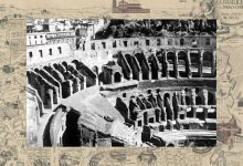 As ruínas do Coliseu