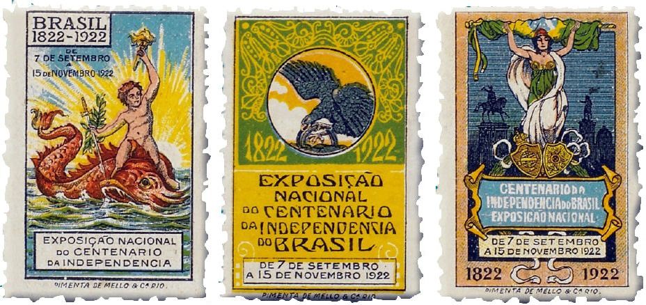 Proposta de novos selos comemorativos do Centenário da Independência
