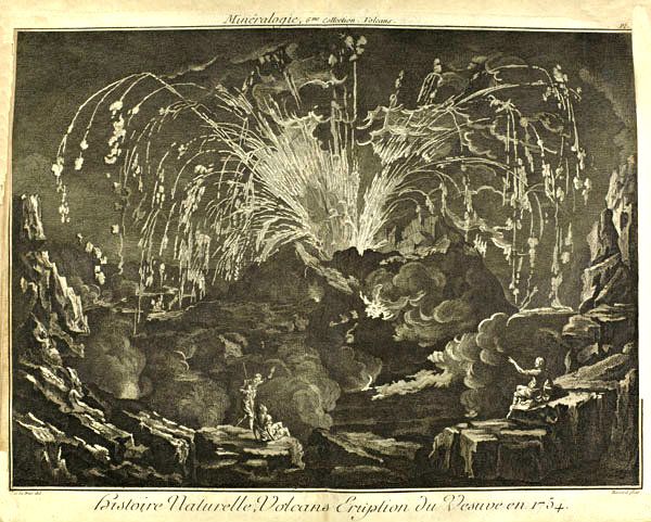 Erupção do Vesúvio em 1754