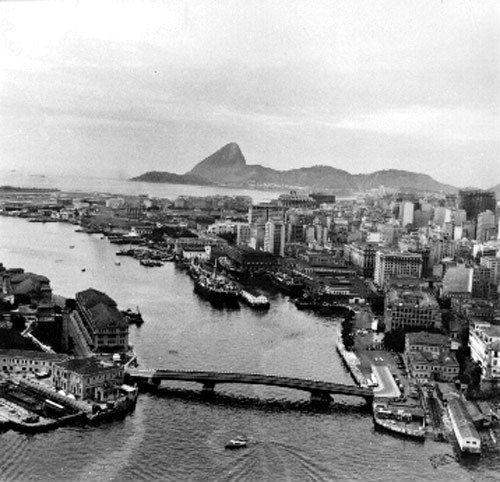 Vista aérea do Centro do Rio